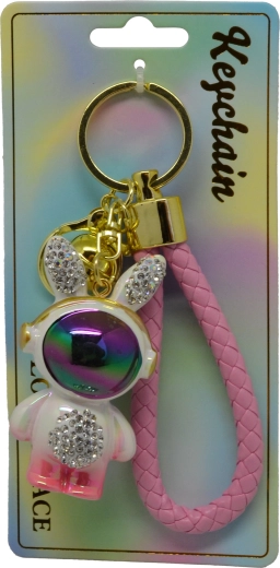 Porte-clés Lapin astronaute