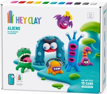 HEY CLAY pâte à modeler Les extraterrestres
