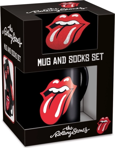 The Rolling Stones coffret cadeau homme avec mug et chaussettes