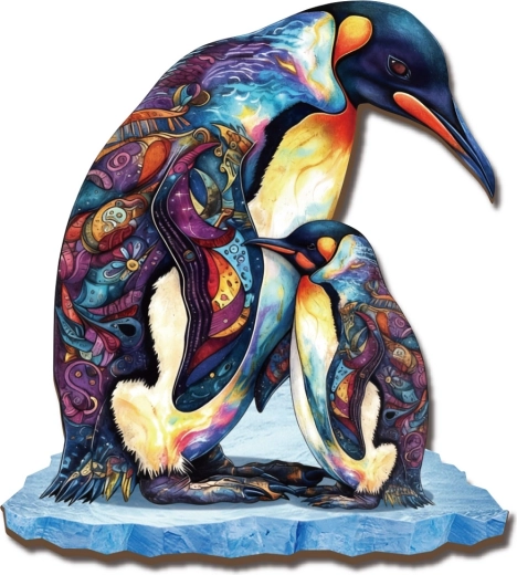 2Kids Toys puzzle en bois pingouins