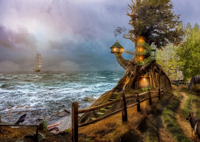 Enjoy puzzle Phare magique