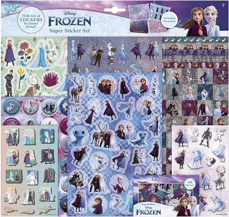 Super set d’autocollants Disney La Reine des Neiges
