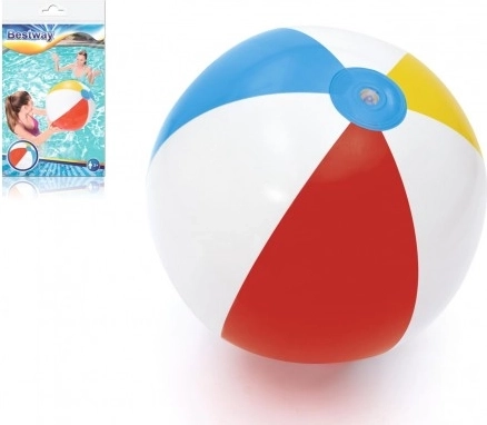 Ballon de plage gonflable BESTWAY 51 cm – classique multicolore