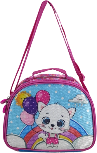 Sac à main chat avec ballons 25 cm