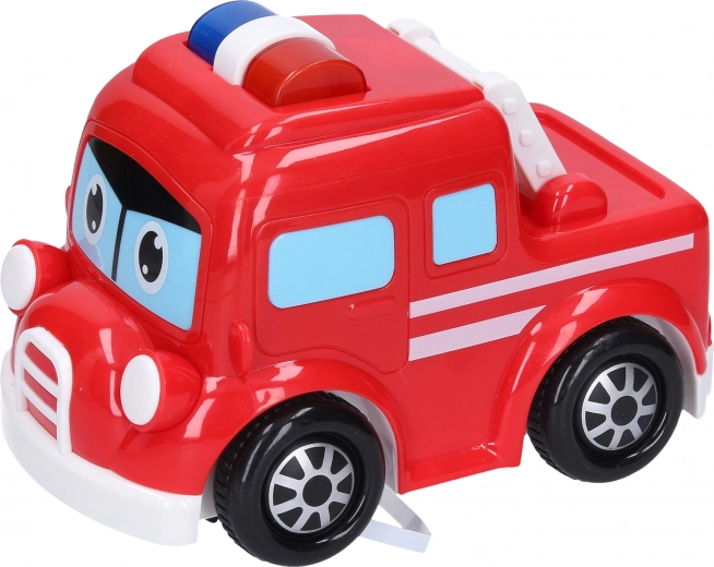 Camion de pompiers avec effets 15 cm