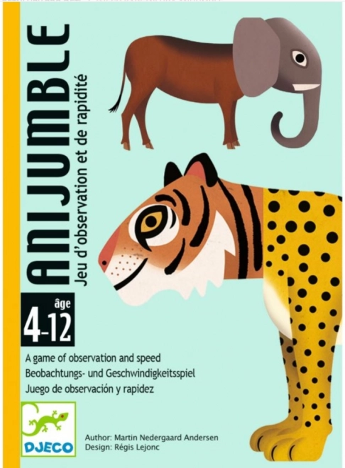 Jeu de cartes Djeco Anijumble