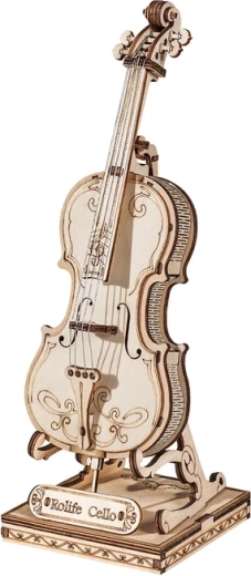 Puzzle 3D en bois Violoncelle de Rolife