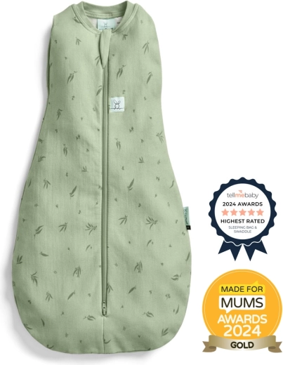 Ergopouch gigoteuse emmaillotage 2-en-1 Cocoon Willow, 3–6 mois, 6–8 kg, 1 TOG