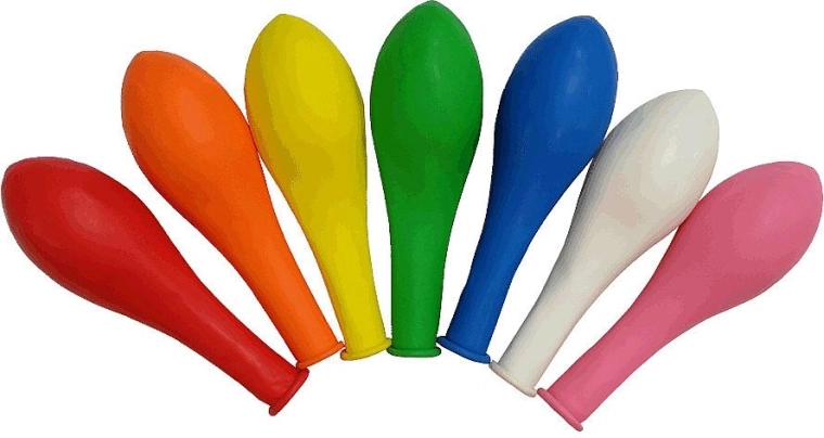 Ballons en latex 30 cm – mélange de couleurs, 12 pcs