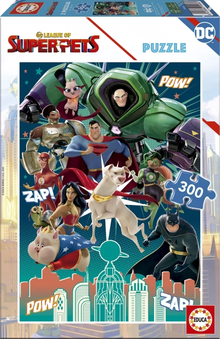 Puzzle DC Ligue des Super-Animaux 300 pièces