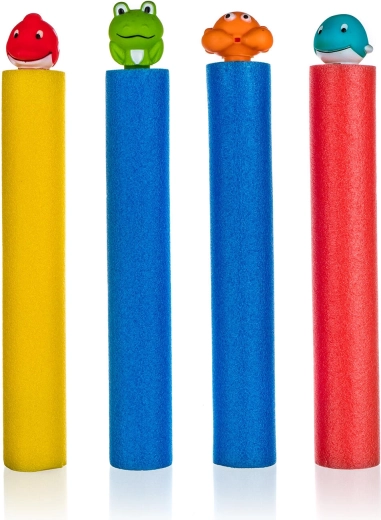 Lance-eau en mousse avec animaux 35 × 5 cm