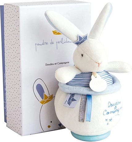 Coffret cadeau Doudou – chien en peluche musical 14 cm