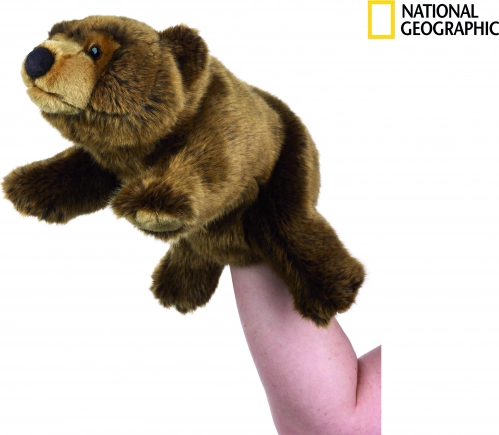 Marionnette ours grizzly National Geographic