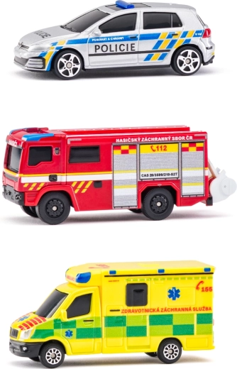 Maisto coffret de véhicules de secours République tchèque 1:64