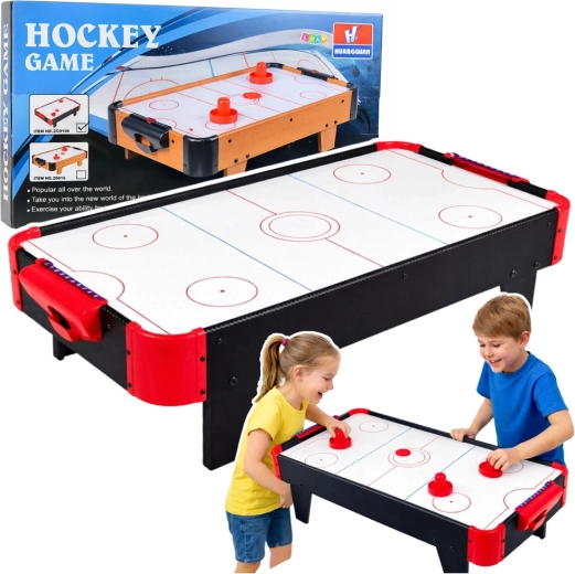 Mini air hockey de table pour enfants – noir