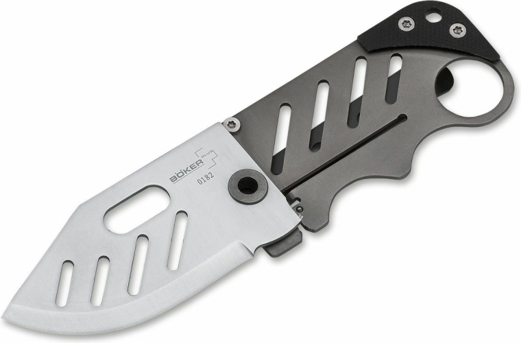 Couteau de cou Böker Plus Credit Card Knife, 5,8 cm, G10 et titane