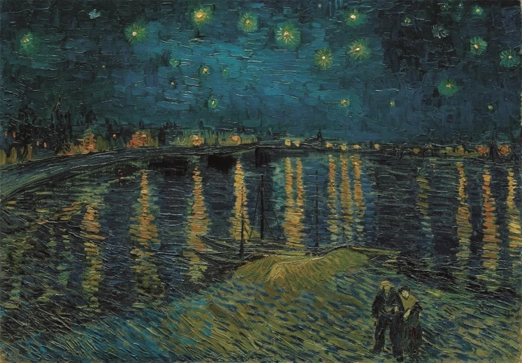 Clementoni puzzle Museum Collection La Nuit étoilée 1000 pièces