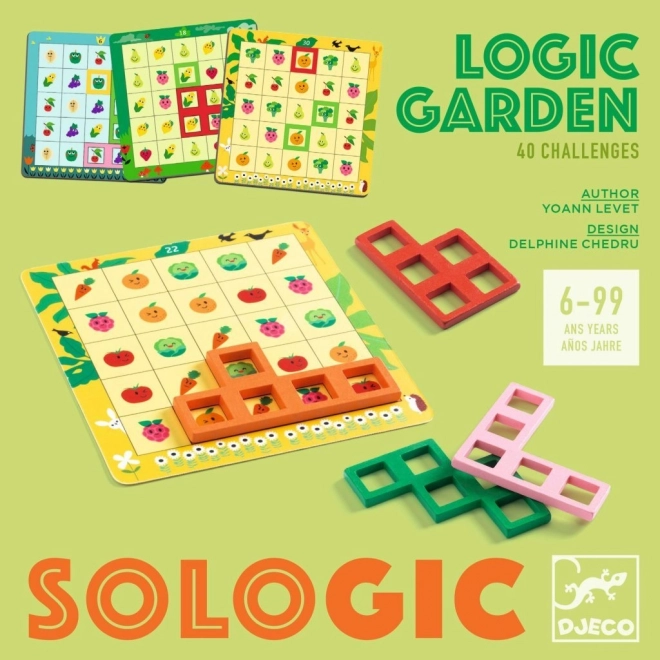 DJECO Jeu de logique Sologic - Le Jardin
