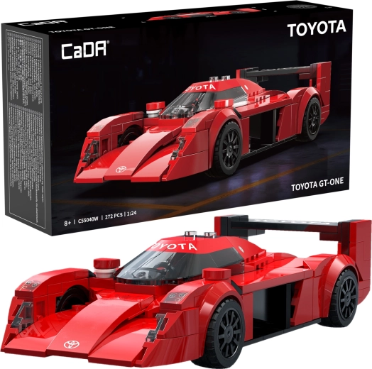 CaDA maquette de voiture de course Toyota GT-One (272 pièces)