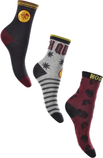 Ensemble de chaussettes Harry Potter - 3 paires