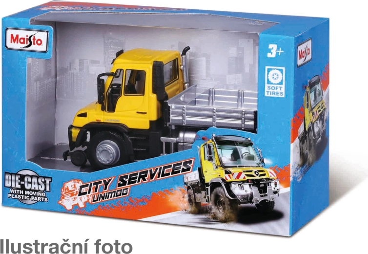 Maisto Unimog City Service, modèle de véhicule utilitaire
