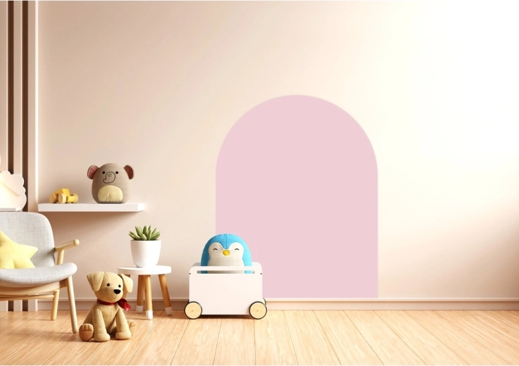 Film mural magnétique Cleverclixx Dream Pink 95 × 75 cm