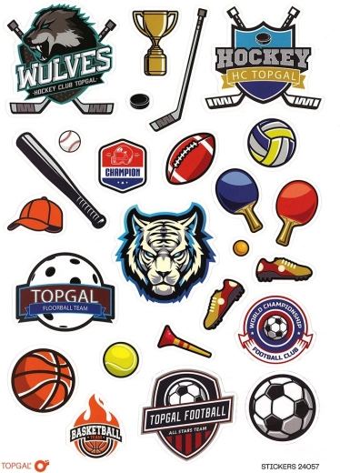 Stickers sport Topgal