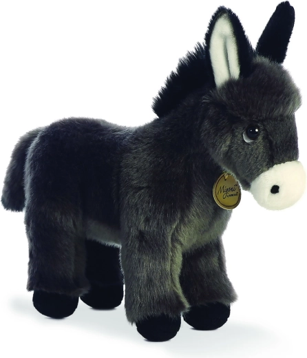 Âne en peluche MiYoni 28 cm