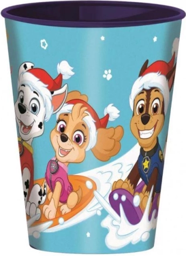 Gobelet en plastique Pat’ Patrouille de Noël 260 ml