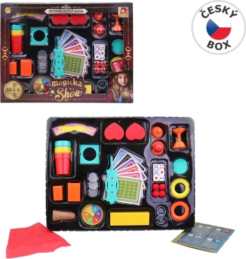 Kit de magie 15 en 1 pour enfants