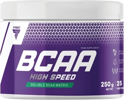 Trec BCAA High Speed 250 g – BCAA instantanés saveur cactus