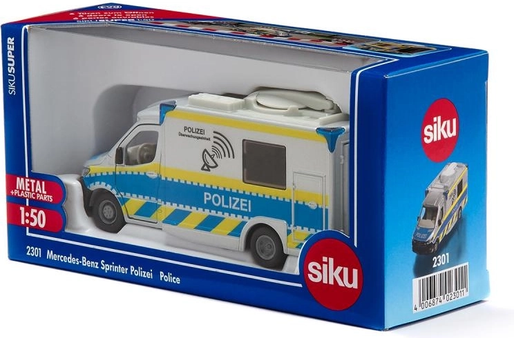 Voiture de police Mercedes-Benz Sprinter 1:50 Siku