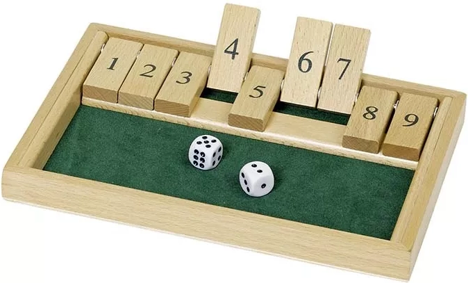 Jeu de voyage Shut the box II