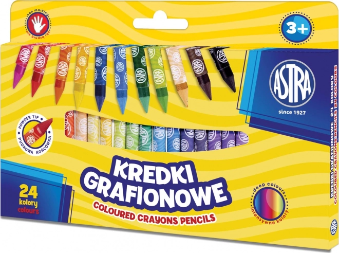 Craies kaolinites ASTRA 24 pcs