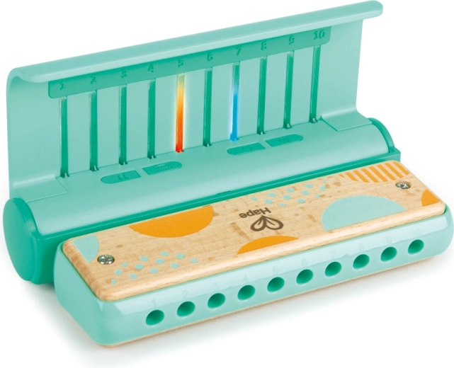 Harmonica Hape avec apprentissage lumineux