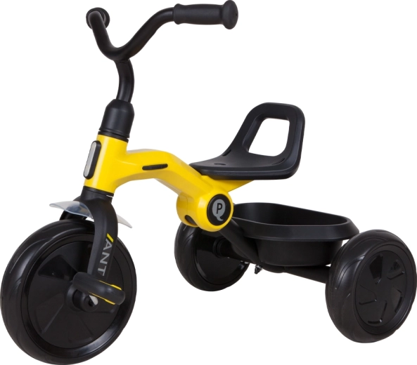 Tricycle Qplay Ant jaune pour enfants de 2 à 6 ans
