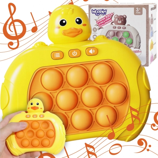 Jeu anti-stress interactif Pop It – petit canard