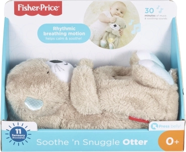 Loutre en peluche apaisante avec respiration FISHER‑PRICE