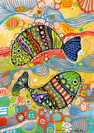 Puzzle Enjoy Poisson dansant 1000 pièces