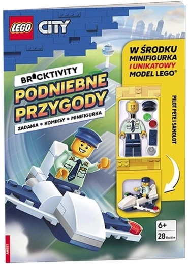 Ameet LEGO City Cartes de défis : Aventures aériennes
