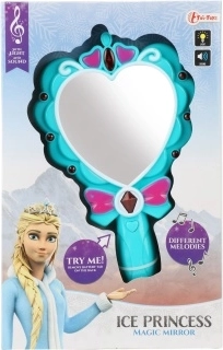 Miroir magique en forme de cœur pour petites princesses