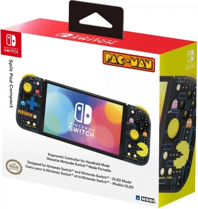 Manette Split Pad Compact Pro Nintendo Switch – édition PAC-MAN