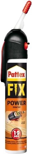 Pattex Power Fix DIY colle de montage à déclenchement automatique pour intérieur 250 g