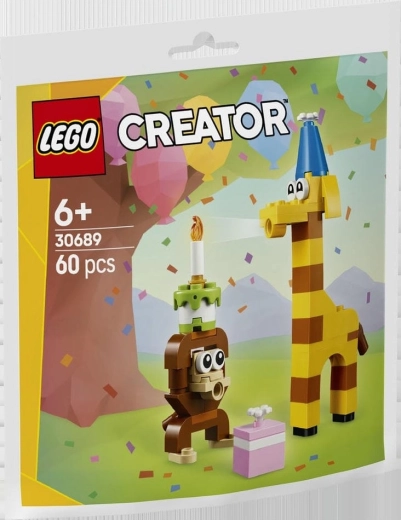 Kit de construction créatif – animaux d’anniversaire