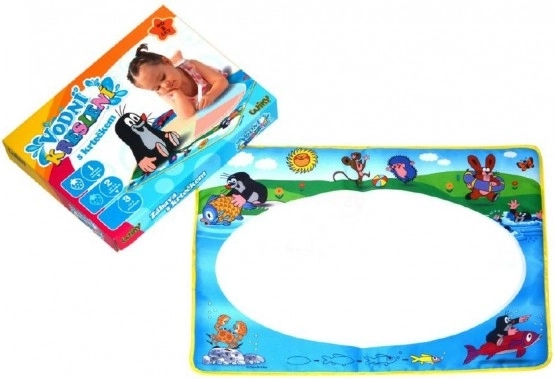 Peinture à l'eau avec la Petite Taupe