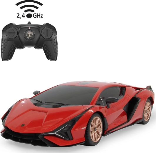 Voiture RC Jamara Lamborghini Sián FKP 37 1:24 rouge 2,4 GHz - 1 pièce