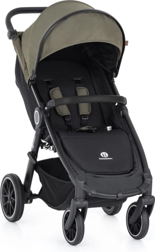 Petite&Mars poussette sport Street+ RWS black mature olive