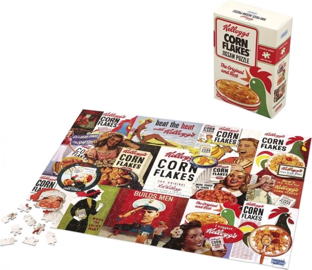 Puzzle recto-verso Kellogg's Cornflakes 500 pièces