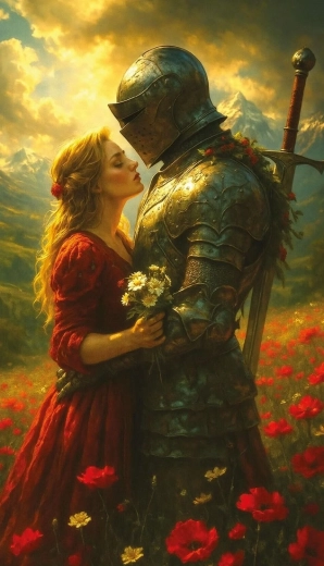 Puzzle Dernière étreinte avant la bataille 1000 pièces