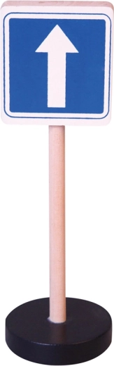 Babu panneau en bois sens unique